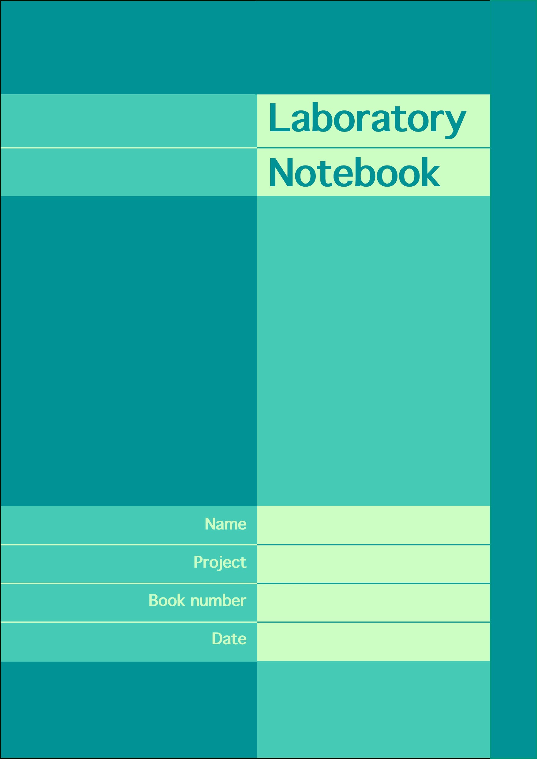 Mitchells Laboratory Notebooks A50 A4 hardcover laboratory notebook