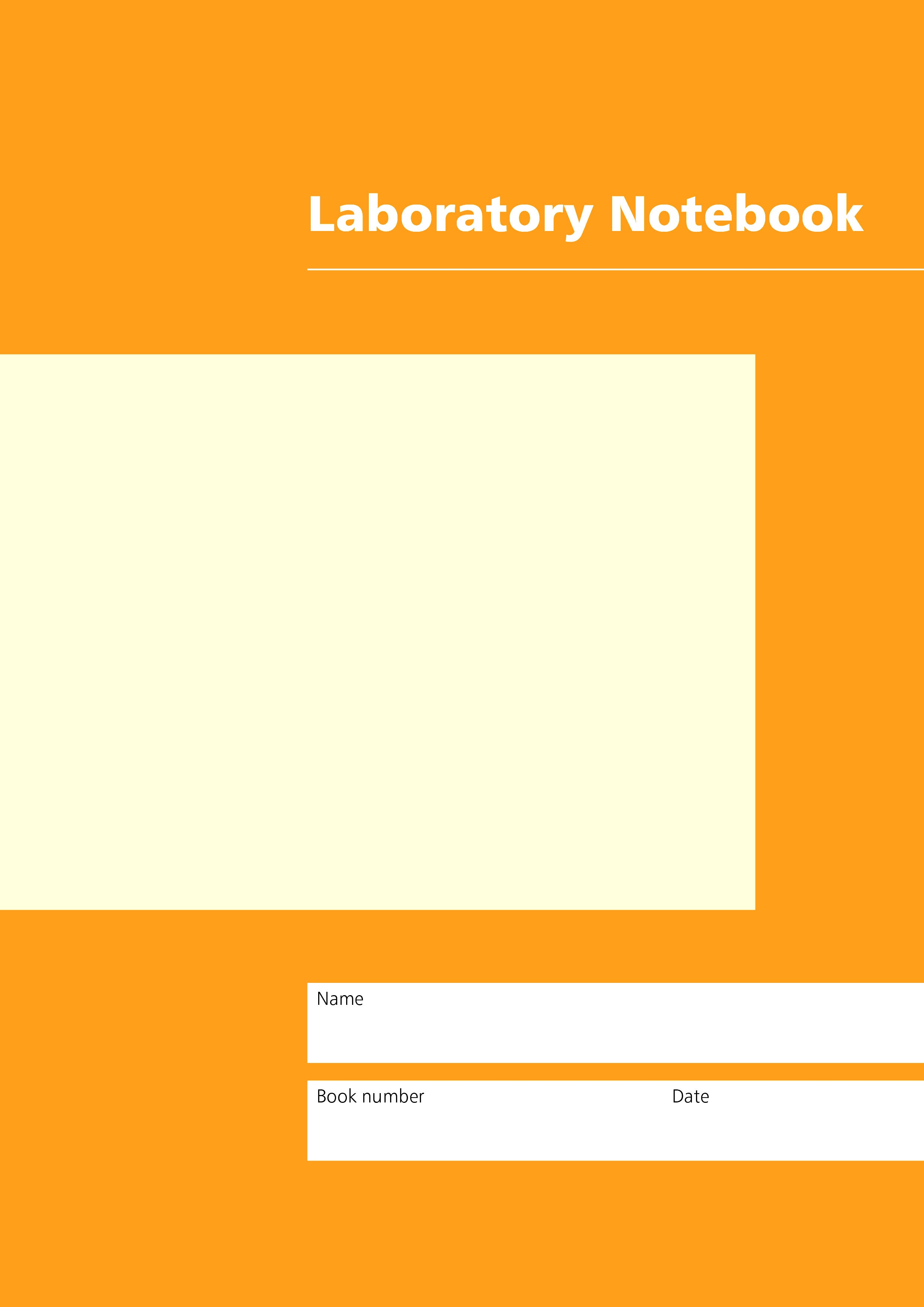 Mitchells Laboratory Notebooks: code A02, A4 hardback GLP lab notebook